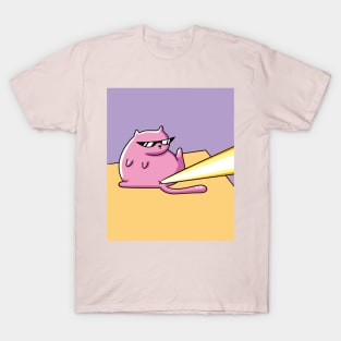 Laser Cat Meow Special Service T-Shirt